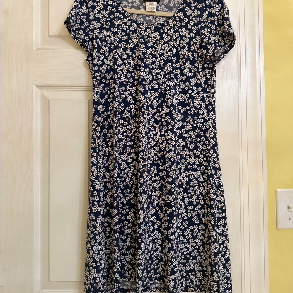 Ladies floral dress midi size S